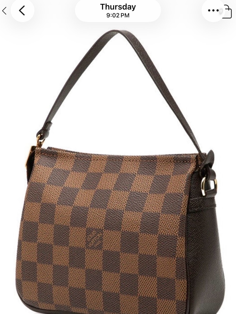 Louis Vuitton Damier Ebene Trousse Pochette